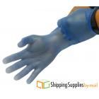 Blue Vinyl Disposable Gloves, Powder Free, Latex Free Small 100/Box