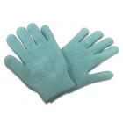 Deluxe Comfort Terry Gel Lined Moisturizing Lotion Gloves – Lightweight Reusable Gloves – 90% Cotton and 10% Spandex – Keeps Hands Soft – Lotion Gloves, Teal