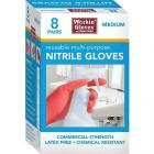 Workin' Gloves Reusable Multipurpose Nitrile Glove Medium (8 ct.)