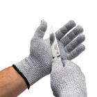 Life Protector Gray Extra Large Cut-Resistant Glove - Level 5, Food Safe - 10" x 5" - 1 count box