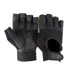 all-purpose padded leather cycling weight lifting wheelchair gloves w-1019 (large)