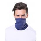 Selfieee Adult Safety Seamless Face Mask Bandanas Headband Rave Festival Mask for Adult 00029 Navy Blue
