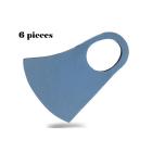 6 Pieces Dust Face Protections Reusable Comfy Breathable Safety Air Fog Outdoor Fashion Masks