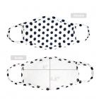 2Pcs unisex Cloth face Dot mask Protect Reusable Comfy Washable Made In USA masks