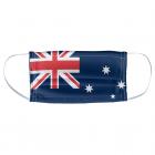Australian Flag 1-Ply Reusable Face Mask Covering, Unisex