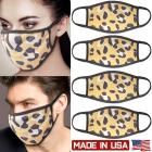 4Pcs Unisex Cloth Face Mask Protect Reusable Comfy Washable Made In USA