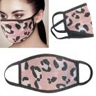 2Pcs unisex Cloth face LEOPARD Print Pink mask Protect Reusable Comfy Washable Made In USA masks