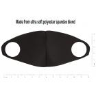 Reusable Washable Outdoor Cloth Protection Face Cover Stretch Fashion Mask Black