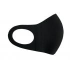 Black Washable Reusable Face Covering Unisex Dust-Proof 1 PCS Pack For Men Women
