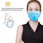 50 Pack Disposable Breathable Mask 3-Layper Ear Loop