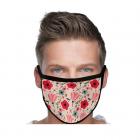 Floral Face Mask Floral Mask Washable Face Mask Reusable Cloth Face Masks 4 Layered Breathable Mouth and Nose Mask Face Cover Protection