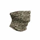 Camo Neck Gaiter, Pattern in Forest Colors, Unisex, Dark Green Army Green, by Ambesonne