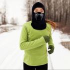 Fleece Thermal Neck Warm Balaclava Ski Face Mask Windproof for Cold Weather