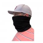 Neck Gaiter Half Face Mask Non Slip Ultra Breathable Balaclava - Black