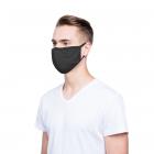 DALIX 5 Pack Premium Cotton Mask Reuseable Washable in Black Made in USA