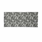 Camouflage Neck Gaiter, Grey Color Shades, Unisex, Grey Coconut, by Ambesonne