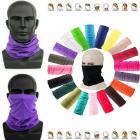 2020 New 1PCS Multi-use Tube Scarf Bandana Head Neck Gaiter Headwear（White)