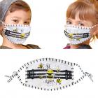 2Pcs Cloth face mask Protect Reusable Comfy Washable 100% Cotton Made In USA masks White WITH RHINESTONE