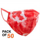 Fifth Sun Cotton Mask - Tie-Dye - QTY of 50 (Multi-Color Pack)