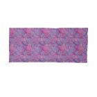Paisley Neck Gaiter, Oriental Damask Colors, Unisex, Pink Fuchsia, by Ambesonne