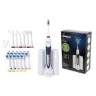 S520WH Sonic Toothbrush- Includes 20 accessories: 12 Brush Heads & More - White