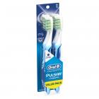 Oral-B Pulsar Pro-Health Battery Powered Toothbrushes, Soft Bristles, 4 Count