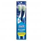 Oral-B Pulsar Pro-Health Battery Powered Toothbrushes, Soft Bristles, 4 Count