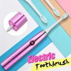 5 Cleaning Modes Adult Portable Sonic Electric Toothbrush USB Charging Power Tooth Brush With 2 Brush Heads