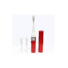 Tellsell Focus White Electric Toothbrush with Replacement Heads - Red