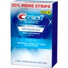Crest 3D White No Slip Whitestrips Classic Vivid Dental Whitening Kit, 24 pc