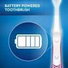Oral-B Pulsar 3D White Luxe Battery Powered Toothbrush, Soft Bristles, 1 Count