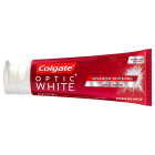 Colgate Optic White Whitening Toothpaste, Sparkling White - 3.5 ounce (2 pack)