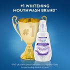 Crest 3D White Brilliance Alcohol Free Whitening Mouthwash, Clean Mint, 500 mL (16.9 fl oz)