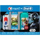 Crest & Oral-B Pro-Health Jr. STAR WARS Premium Special Pack with Battery Toothbrush, Toothpaste and Rinse