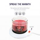 Eutuxia Candle Warmer for Home & Office. Great for Warming Up Cups, Coffee Mugs, Wax, and Beverages on Desks, Tables & Countertops. Electric Heated Plate Warms Quickly. Enjoy Hot Drinks on Cold Days.