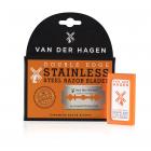 Van Der Hagen Stainless Steel Double Edge Razor Blades 5 Blades