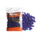 Warmer Wax Heater Hair Removal,Hot Paraffin Wax Pot Salon Spa Depilatory(300g Lavender flavor Beans)