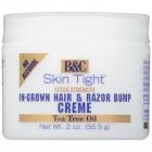 B&C Skin Tight Extra Strength In-Grown Hair & Razor Bump Creme 2 oz. Plastic Jar