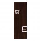 Every Man Jack Black Razor Handle, Stand, And 4 Refill Cartridges