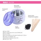 Wax Warmer Wax Heater Hair Removal Waxing Kit,100g Hard Wax Beans and Wax Applicator Sticks,Chocolate
