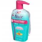 Nair Shower Power Moroccan Argan Oil with Orange Blossom Cream Max Hair Remover 13 Oz Pump