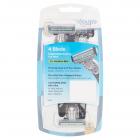 Equate 4 Blade Disposable Razors for Men, 3 count