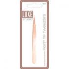 Luxe Studio Rose Gold Collection Stainless Steel Point Tip Tweezers