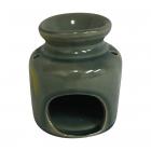 Creative Motion Green Ceramic Aromatherapy Diffuser Product Size: 3.75x3.75x4.25