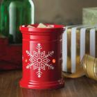 Snowflake Winter Holiday Illumination Fragrance Warmer by Candle Warmers Etc.