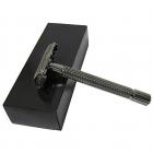Long Handle Stainless Stee Double Edge Safety Razor For Men