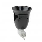 Ceramic Plug-In Wax Warmer - Solid Black Design