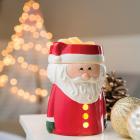 Santa Claus Winter Holiday Illumination Fragrance Warmer by Candle Warmers Etc.