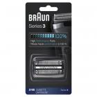 Braun Shaver Replacement Part 21B Black - Compatible with Series 3 shavers