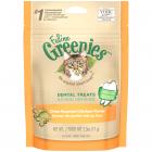 FELINE GREENIES Dental Natural Cat Treats, Oven Roasted Chicken Flavor, 21 oz. Tub